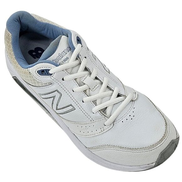 NEW BALANCE 928V3 Womens White and Blue Running Shoes VW928WB3 SZ 9 - Picture 9 of 9